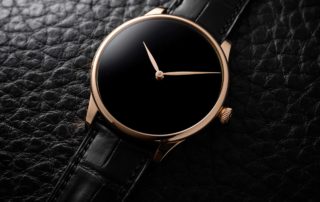 Montre H Moser Vantablack
