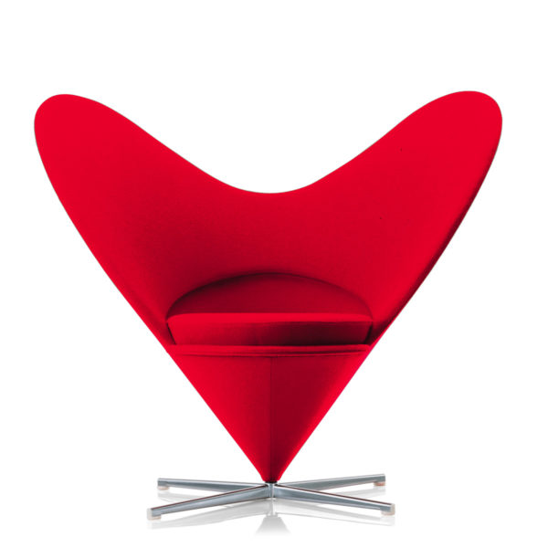 heart shaped cone chair 1959 Vitra