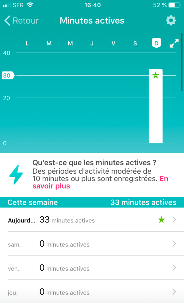 application Fitbit