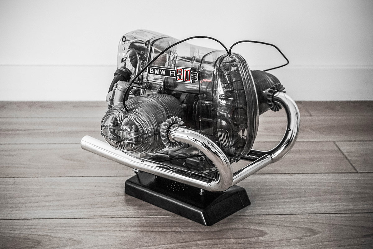 maquette moteur bmw R90 S Franzis