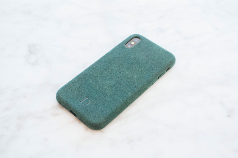 Longvadon coque Alcantara Iphone