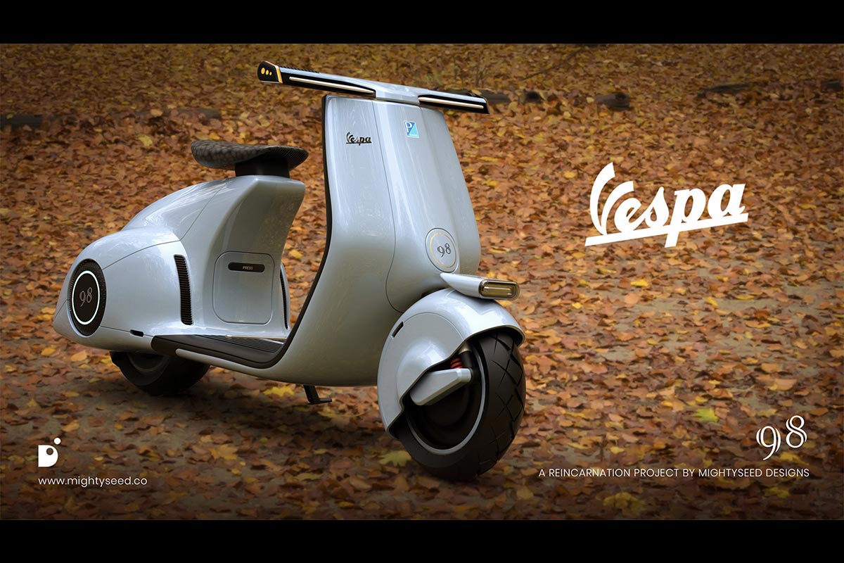 Vespa Mightyseed Designs avant