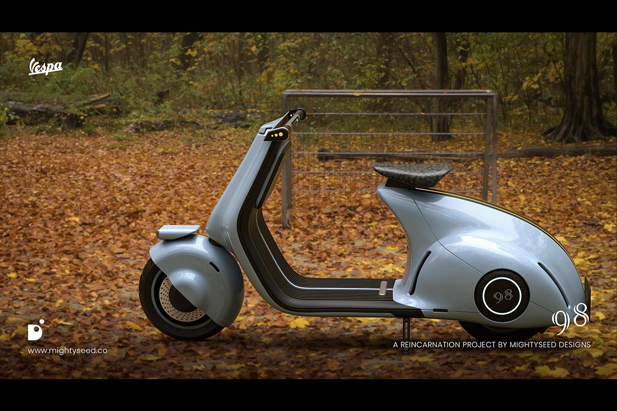 Vespa Mightyseed Designs côté