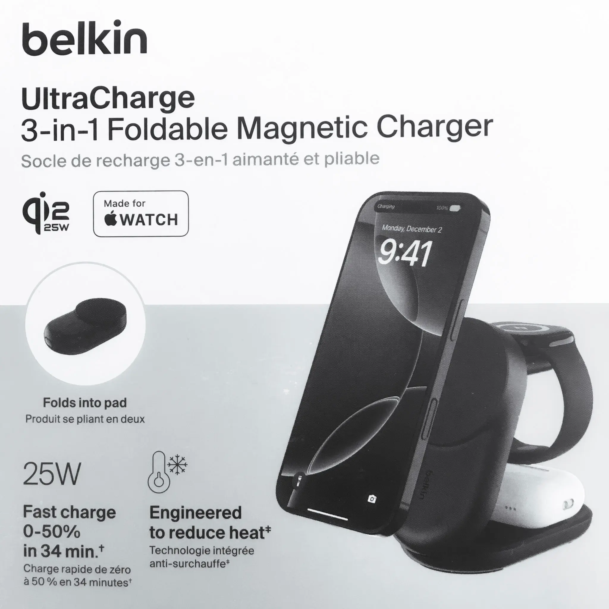 Belkin UltraCharge 3-en-1