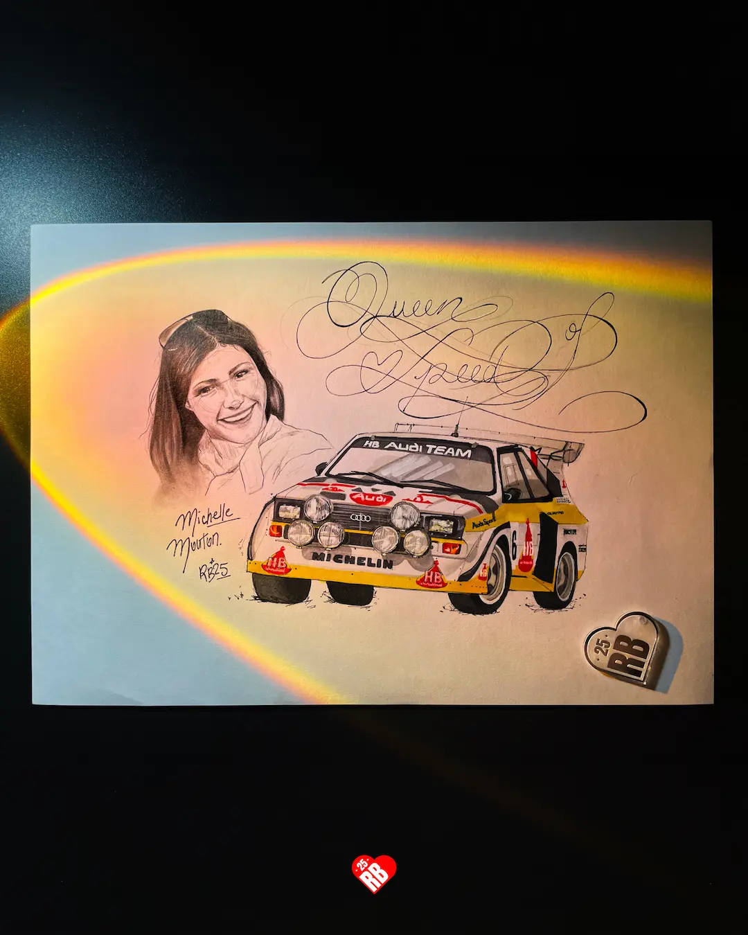 Queen of Speed RB25 illustration automobile