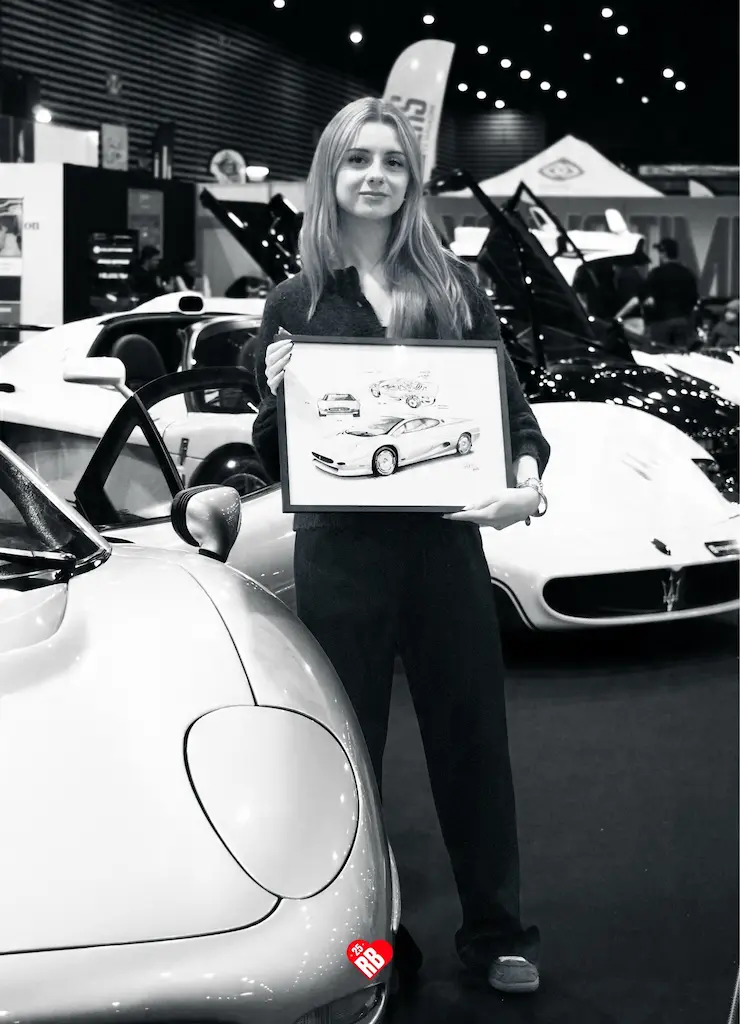 Romie Boussard illustratrice automobile RB25